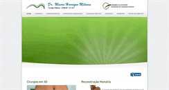 Desktop Screenshot of drmaurohenrique.com.br